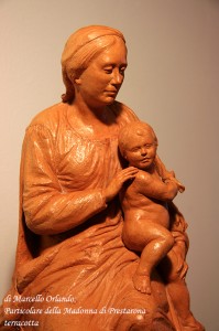 Statuetta in Terracotta, modellata, pezzo unico