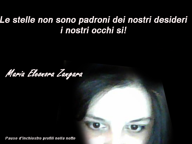 Punti di vista ..di Maria Eleonora Zangara