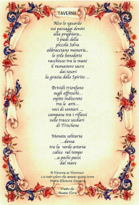 TAVERNA-DAL LIBRO AMATA TERRA DI MARIA ELEONORA ZANGARA EDITO DA LARUFFA