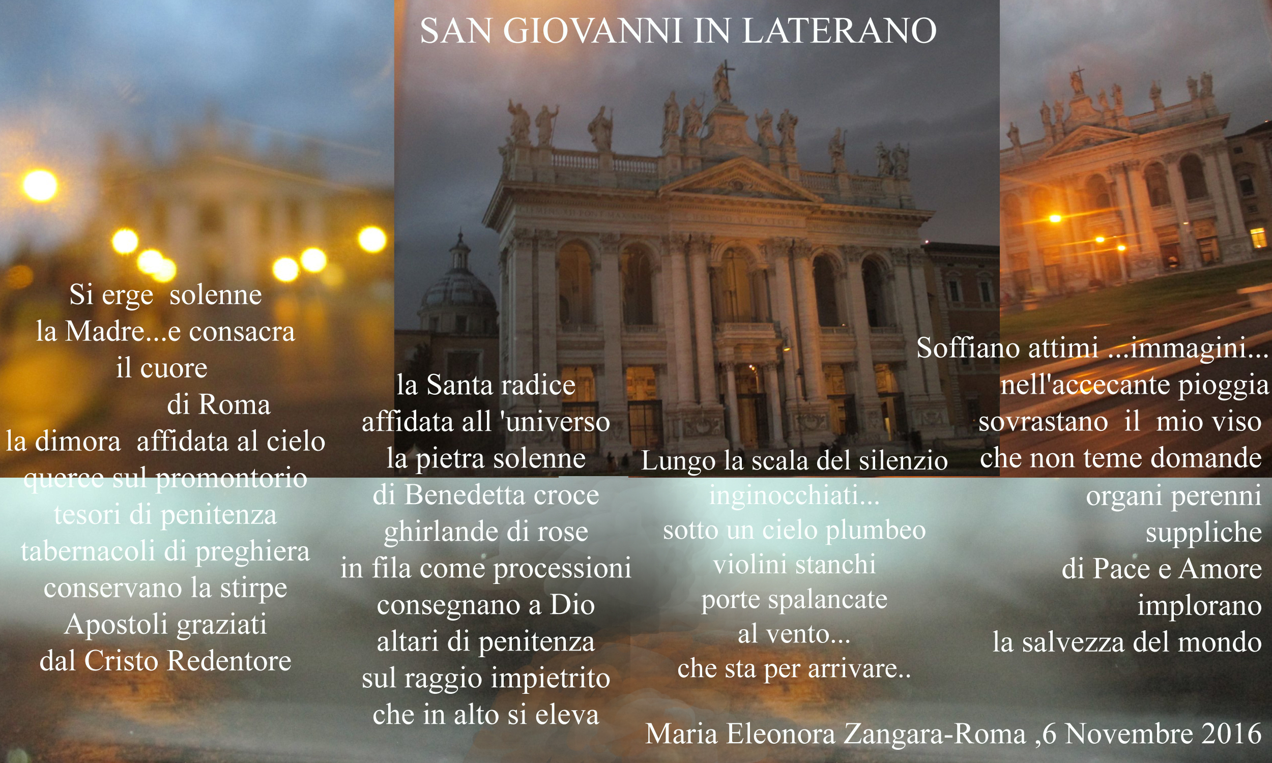 SAN GIOVANNI IN LATERANO-Maria Eleonora Zangara