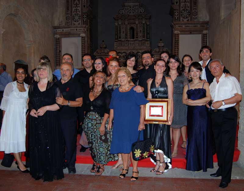 Gli allievi, maestri e staff Accademia Senocrito