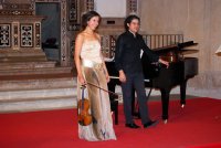 Gerace, 27 agosto 2007, Chiesa di San Francesco, ore 21,30 - violinista Natasha Korsakova - Josè Gallardo, pianista