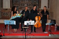 il 5 agosto 2010 alle ore 21,30, nella Chiesa di san Francesco con i Classic Movies Quartet