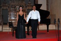 27 agosto 2008 Gerace, Chiesa di San Francesco - DUO PIANISTICO - Loredana Pelle, Vincenzo Le Pera  