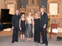 Bastien und Bastienne, opera in un atto di Mozart - Bastiana: Aurora Tirotta, Soprano, Bastiano: Saverio Pugliese,Tenore; Colas: Francesco Di Prima, Baritono; Al pianoforte Loredana Pelle, Pianista. Trucco: Federica Bontempi