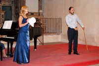 20 agosto 2008 Gerace, Chiesa di San Francesco - CONCERTO LIRICO - Katarina Halkova, soprano -Simone Alberti, baritono - Loredana Pelle, pianista 