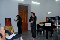 Ardore, 1 Agosto 2010, ore 21,30 Castello Feudale - Christiane Poitras , il soprano Mariangela Santoro e il mezzosoprano Chiara Tirotta, Loredana Pelle pianista