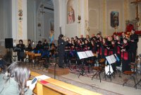 Coro SS. Maria Assunta della Cattedrale di Gerace e l'Orchestra di fiati Città di Gerace diretti dal M° Loredana  Pelle