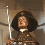 Particolare della statua di San Rocco Motta di Rovito (CS) foto di Luciana vita