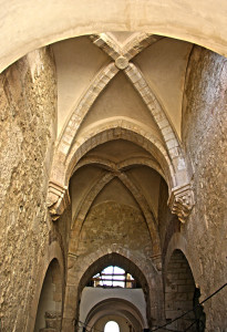 Castello Svevo - interno - volte a crociera